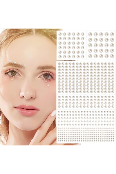 Generic 1031PCS Self-Adhesive Pearl Stickers