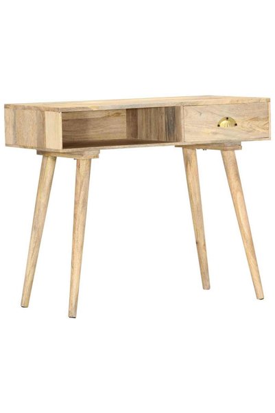 vidaxl Masă consolă, 90 x 45 x 75 cm, lemn masiv de mango