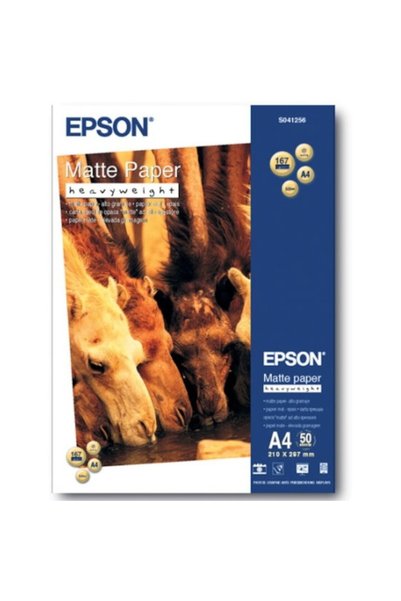 EPSON A4 Matte Photo Paper C13S041256, 50 sheets