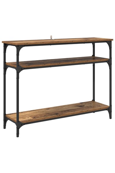 vidaxl Masă de consolă Lemn Vechi 100 x 29 x 75 cm Lemn prelucrat