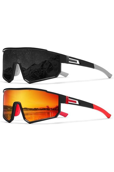 Generic Polarized Sports Sunglasses for Men UV400 Protection Running Mountain...