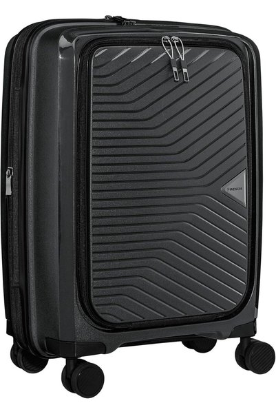 Generic Ultra-Lite Hardside Carry-On, Black, 36 litres, Swiss Designed, 61237...