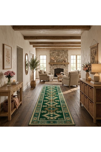 RMR textile Covor din iuta,motive traditionale,cu doua fete in diverse dimens...