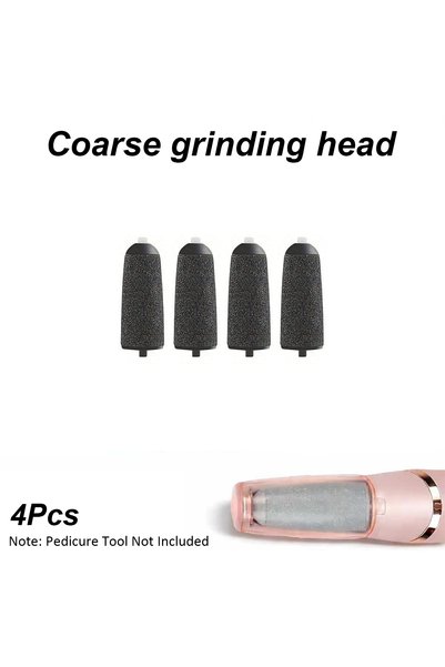 Choice 4Pcs 10 Electric Pedicure Grinding Accessories - 5 Coarse Grinding Hea...