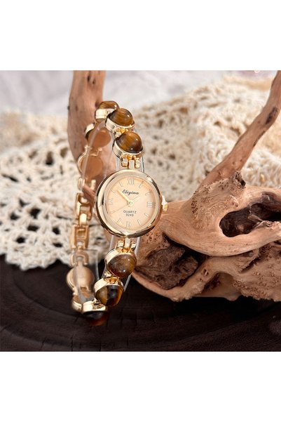Choice Gold New Arrival Bestseller Amber Stone Jadeite Vintage Style Women's ...