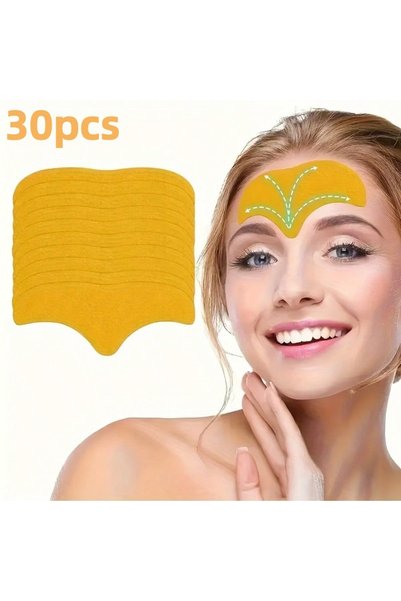 Choice 30pcs 30pcs Collagen-infused forehead and eye wrinkle patches – deeply...