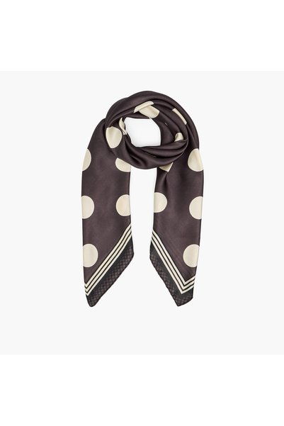 Lifestyle Scarf Polka Dot Print
