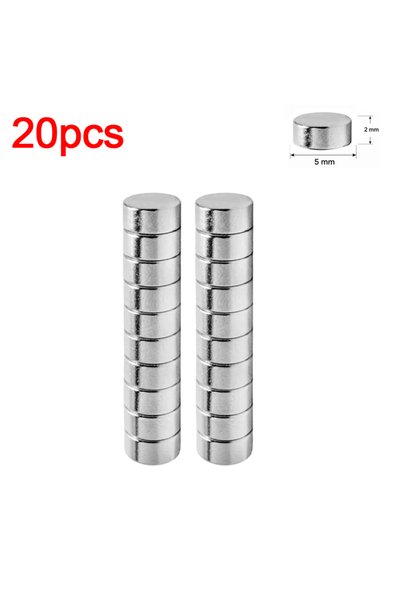 Choice 20pcs Nail Art Tools Powerful Magnet Nails Tip Cutter with Length Meas...