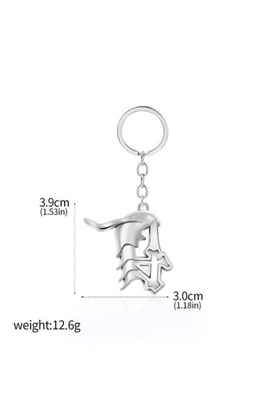 Choice K00655 Anime Bleach Keychain Cosplay Props Kurosaki Ichigo Pendant Nec...