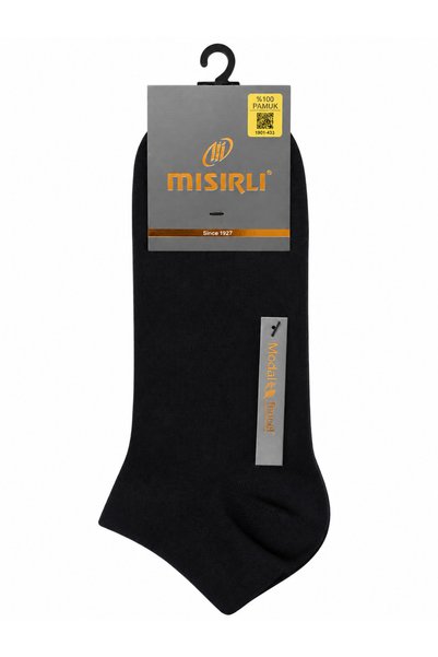 Mısırlı Men's Modal Booties Socks Black