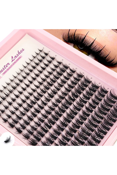 Choice MIX 0.07mm D YN-20 New Manga Lash Clusters Wispy Fairy Fluffy Eyelash ...