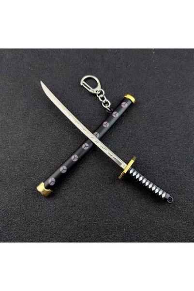 Choice Pink Mini Samurai Sword Keychain Anime Scabbard Key Ring Katana Buckle...