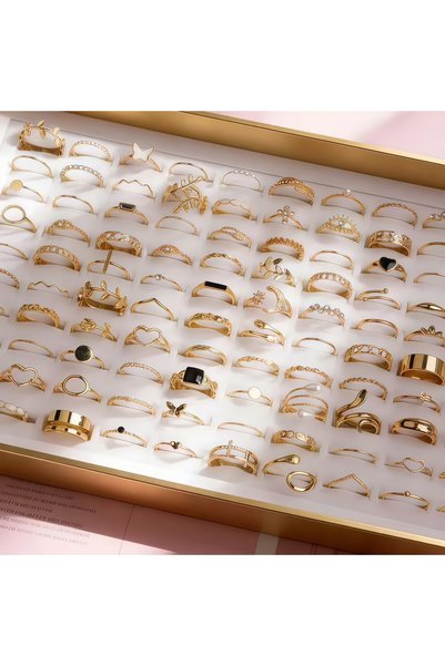 Choice Mix Size15-19mm 10Pieces Gold Color 10/15/20/30/50/100Pieces Fashion H...