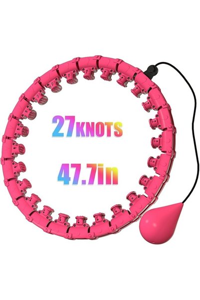 GENERAL Toriseek Weighted Hula Hoop for Adult Weight Loss, 2 in 1 Smart Fitness Workout Hula Circle Hoops wi