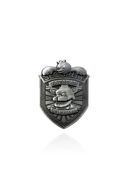 BANDAI Tin Game Five Nights At Freddy Brooch Cartoon Teddy Bear Metal Badge L...