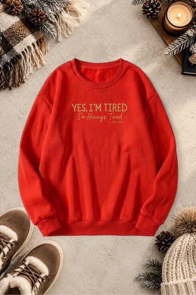 trendypassion Unisex Printed Crew Neck Sweatshirt