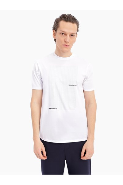 Armani Exchange Men's T-Shirt 6Lztbr-Zja5Z-1100