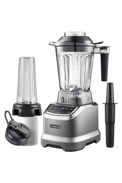 AMZCHEF Blender ZM5003-GA, 1800W, 1.85 l, 600ml,26000 rpm, 4 programe smoothi...