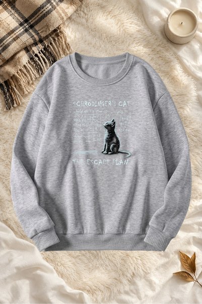 trendypassion Unisex Printed Crew Neck Sweatshirt