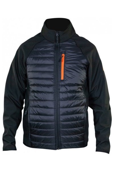 APU OUTDOOR Αντιανεμικό Υβριδικό Μπουφάν Softshell Κωδικός Apu 80505 Μαύρο