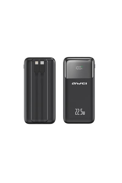 GADGETNOW Powerbank 10.000 mAh 22.5W Μαύρο