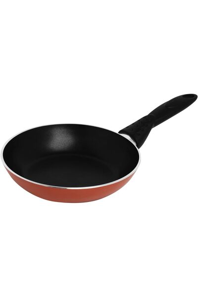 Generic Non Stick Fry Pan with 2 Layered Aluminium Coating, 18 cm, Brown