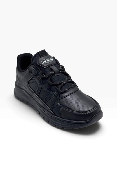 Wickers 3129-27 Leather Anatomical Non-Slip Sole Men's Sneaker