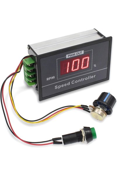 Generic PWM DC Motor Speed Controller DC6-60V 6V/ 9V/ 12V/ 18V/ 24V/ 36V/ 48V...