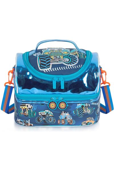 Generic Kids Double Decker Cooler Insulated Lunch Bag Large Tote for Boys, Gi...