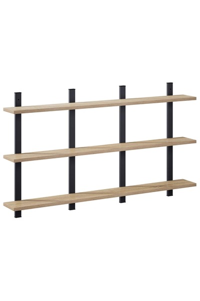 vidaxl Raft de perete Stejar Sonoma 102 x 13.5 x 58 cm Lemn prelucrat