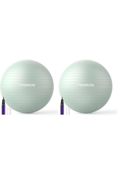 PROIRON Exercise Ball Anti-Burst Yoga Ball Chair with Quick Pump Slip Resista...
