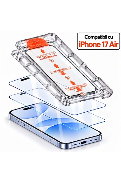 Flippy Μεμβράνη προστασίας οθόνης, Flippy, για iPhone Air 17 Air, με κιτ εφαρ...
