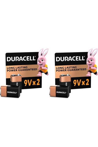 Generic بطاريات 9 فولت، قطعتان (عبوة من قطعتين)