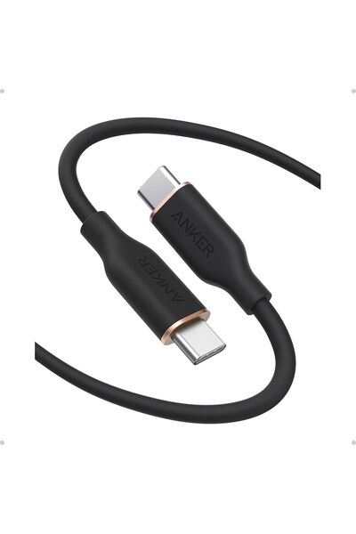 Generic كابل USB C إلى USB C، سلك شحن سريع من النوع C بقوة 240 واط (1.8 متر، ...