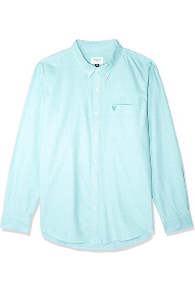Generic Mens Everyday Oxford Button-Up Shirt Modern (pack of 1)