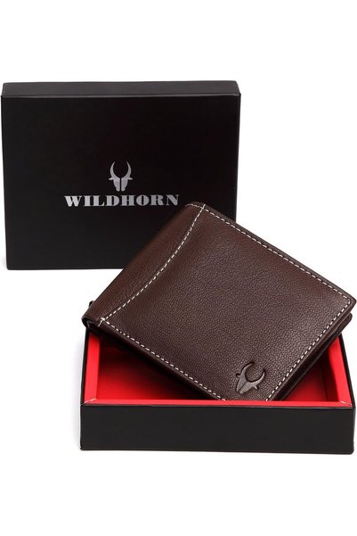 Generic India Green Leather Men's Wallet (699705)