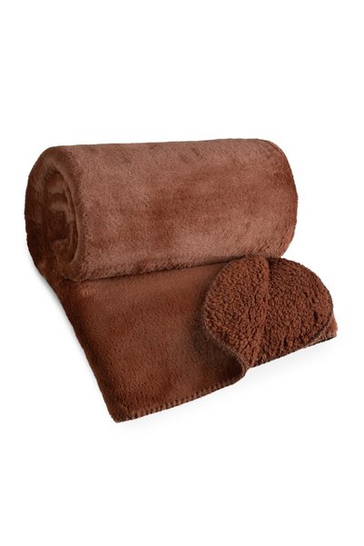 Eurofirany Cuvertura decorativa, Eurofirany, Nina, culoare ruginie, 170x210 c...