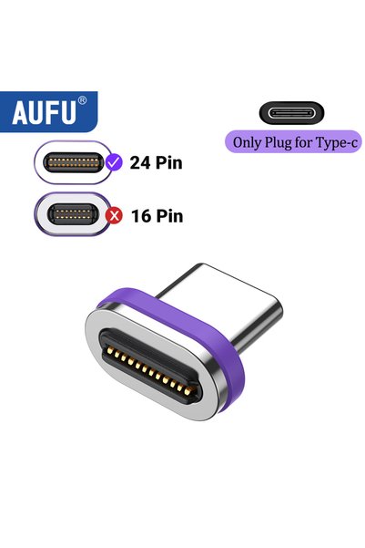 Choice Only Tips For Type C AUFU PD240W Magnetic USB C Adapter For Iphone USB...