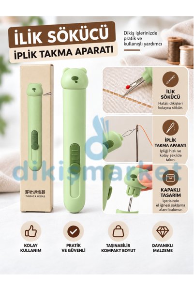 dm dikişmarket Ayıcıklı İlik Sökücü İplik geçirme aparatı