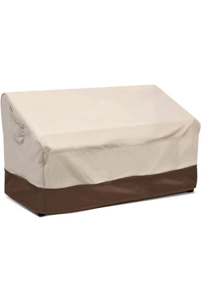 Generic غطاء أريكة خارجي متين، غطاء أريكة مقاوم للماء 100%، أغطية كبيرة لأثاث...