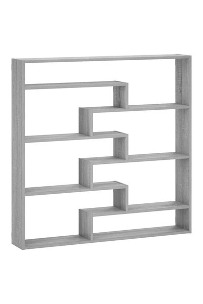 vidaxl Raft de perete Sonoma gri 103 x 17 x 102 cm Lemn prelucrat