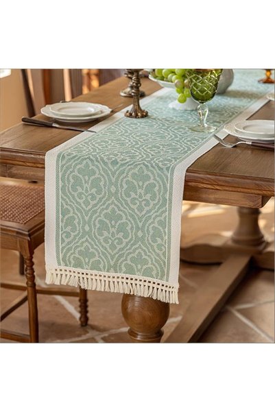 Generic Eid Mubarak Table Runner Table Decorations - Ramadan Mosque Lattern I...