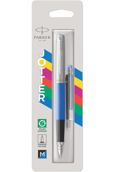 Generic قلم حبر جوتن أوريجينالز، بتشطيب كلاسيكي، رأس متوسط، حبر أزرق وأسود