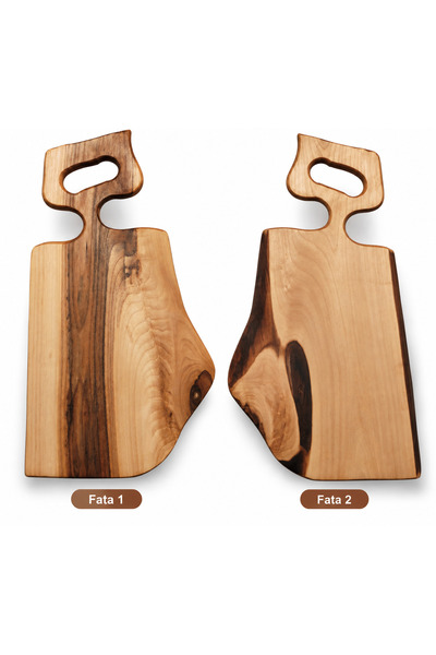 Generic Brand Tocător din lemn de nuc, Design practic si elegant, 48 × 25 × 2...