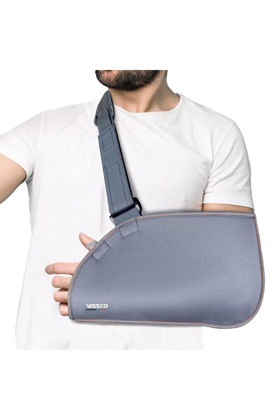 VISSCO Arm Pouch Sling (Moderate Support), Shoulder Support for Fracture Supp...