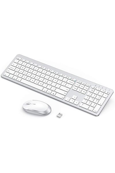 Generic Wireless Keyboard and Mouse Combo, Rechargeable Quiet Keyboard Mouse,...