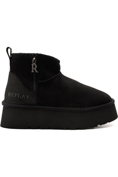 Replay μαύρο australian boot CHIC ZIP