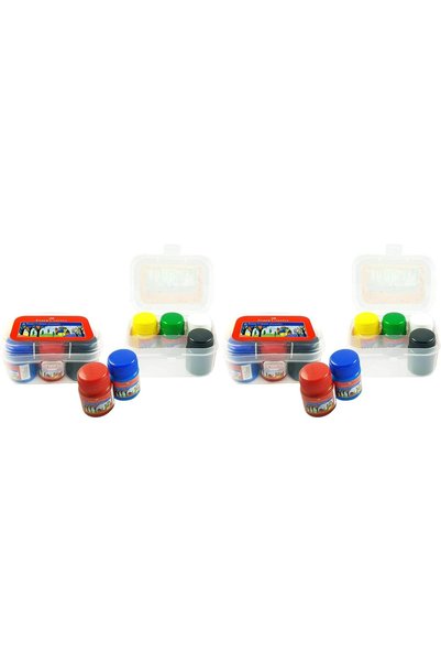 Generic Faber Castell Poster Color Set 6 Shades (Pack of 2)