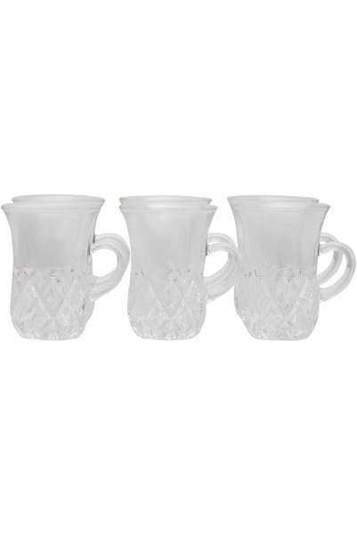 Generic Sword Gallery Hand Glass Tea Cup Set
