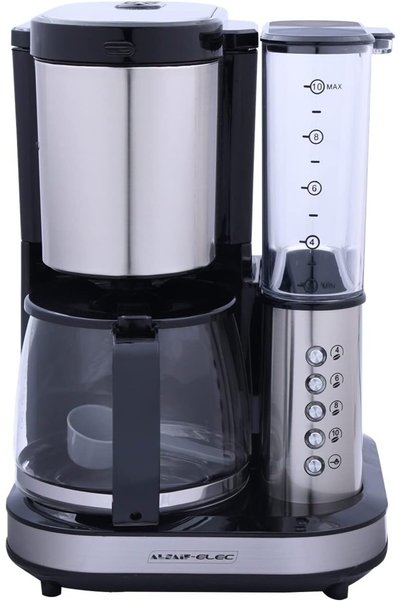 Generic Al Saif Coffee Maker Machine 1.25 Liter 800 Watts, E03412, Multicolor
